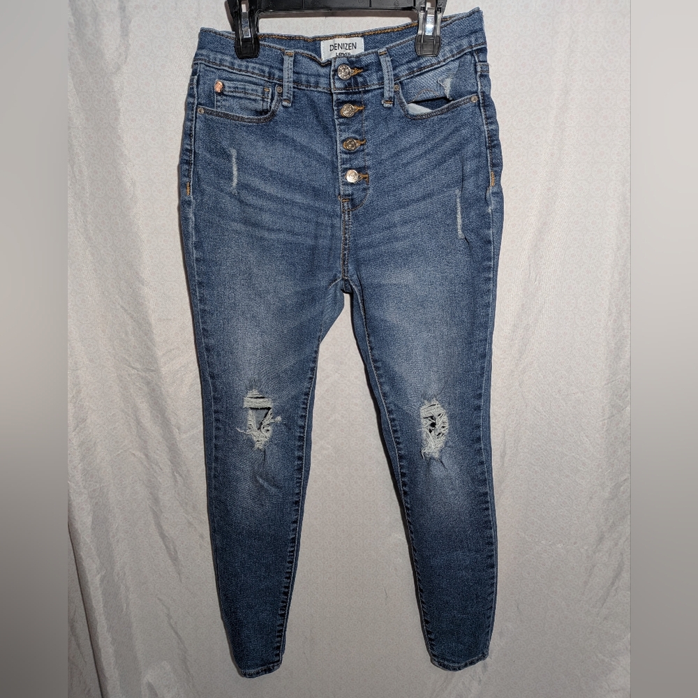 Denizen Levi's Blue High-Waisted Women Jeans